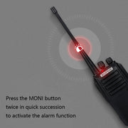 Baofeng BF-UV6D Civil Hotel Outdoor Construction Site Mobile High-power Walkie-talkie, Plug Specifications:US Plug