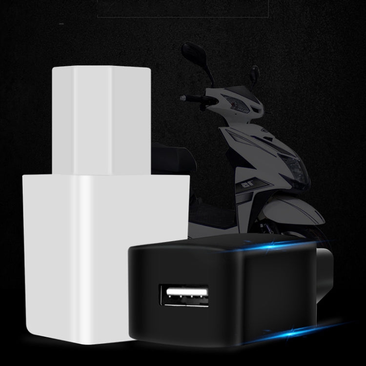 3 PCS Universal Car Intelligent Reverse Connection Lithium Battery Electric Car Mobile Phone Charger, Style:Extended Version Black 1A
