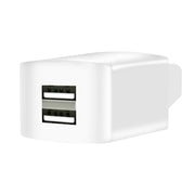 3 PCS Universal Car Intelligent Reverse Connection Lithium Battery Electric Car Mobile Phone Charger, Style:Extended White Double Port 2A