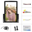 9.7 inch Vertical Screen HD 2.5D Glass Car MP5 Player Android Navigation All-in-one Machine, Specification:Standard+4 Lights Camera - Car MP3 & MP4 & MP5 by PMC TechLife | Online Shopping South Africa | PMC TechLife | Buy Now Pay Later Mobicred