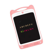 12 inch Children LCD Drawing Board Handwriting Board Light Energy Electronic Small Blackboard, Style:Color Highlight(Pink)