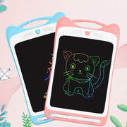 12 inch Children LCD Drawing Board Handwriting Board Light Energy Electronic Small Blackboard, Style:Color Highlight(Pink)