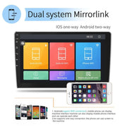 Universal Machine Android Smart Navigation Car Navigation DVD Reversing Video Integrated Machine, Size:9inch 2+16G, Specification:Standard+8 Lights Camera