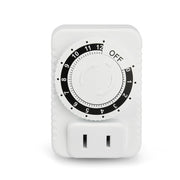 2 PCS ChangXin Electric Vehicle Timer Charger Mechanical Timer Socket Countdown Off Timer Socket(CX-05 110V)