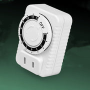 2 PCS ChangXin Electric Vehicle Timer Charger Mechanical Timer Socket Countdown Off Timer Socket(CX-05 110V)