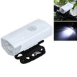 Bicycle USB Charging Headlight Lighting Cycling Equipment, Color:White 2255 Light - Headlights by PMC TechLife | Online Shopping South Africa | PMC TechLife | Buy Now Pay Later Mobicred