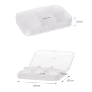 FaSoLa Pill Box Portable Dispensing Mini Medicine Sealed Box