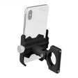 Bicycle Mobile Phone Holder Motorcycle Electric Car Navigation Mobile Phone Holder, Style:Handlebars(Black) - Holders by PMC TechLife | Online Shopping South Africa | PMC TechLife | Buy Now Pay Later Mobicred