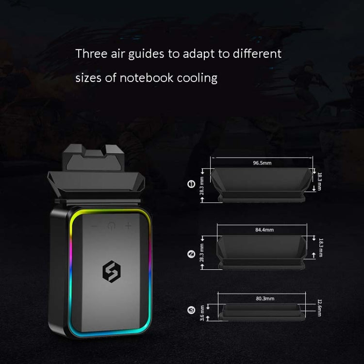 Suohuang Computer Notebook Exhaust Radiator Side Suction Fan Machine for Lenovo/ASUS/Dell laptops, Style:Colorful-220V Intelligent Constant Temperature, CN Plug