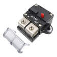 80A Auto Circuit Breaker Car Audio Fuse Holder Power Insurance Automatic Switch(Black) - Fuse by PMC TechLife | Online Shopping South Africa | PMC TechLife | Buy Now Pay Later Mobicred
