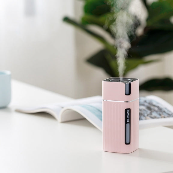 Humidifier USB Office Home Car Mute Portable Colorful Air Purifier(Blue)