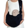 Pet Outing Carrier Bag Cotton Messenger Shoulder Bag, Colour: Dark blue - Pet Bags by PMC TechLife | Online Shopping South Africa | PMC TechLife