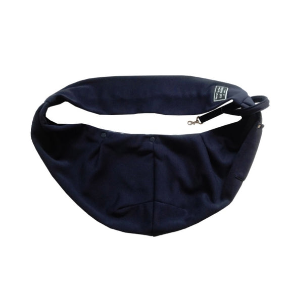 Pet Outing Carrier Bag Cotton Messenger Shoulder Bag, Colour: Dark blue