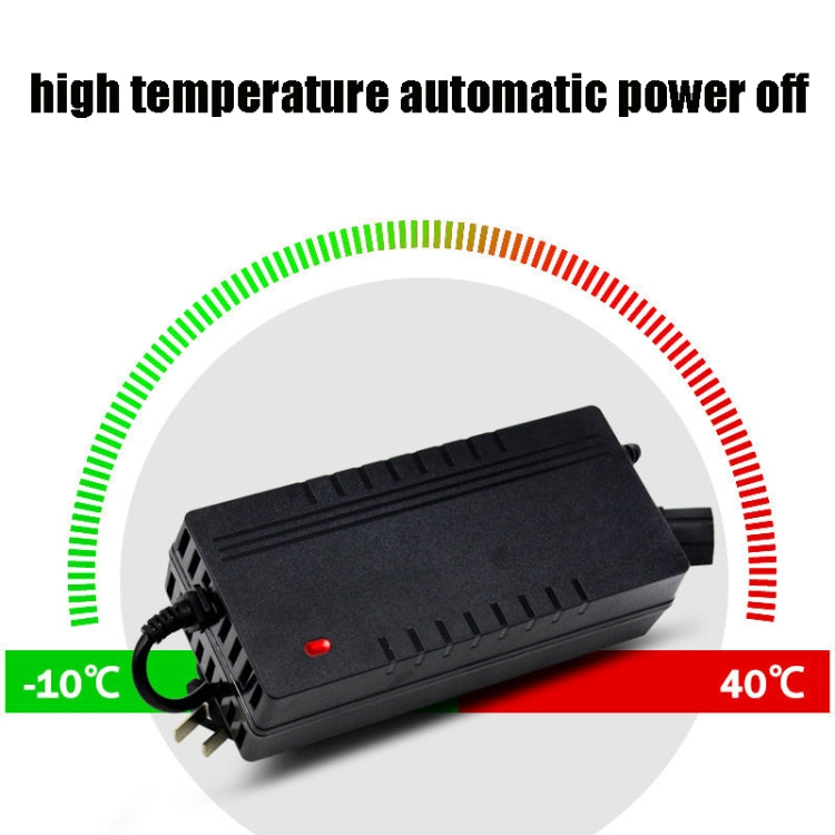 24V 3A Lithium Battery Car Electromobile Sprayer Lawn Mower Lighting Battery Charger, US Plug