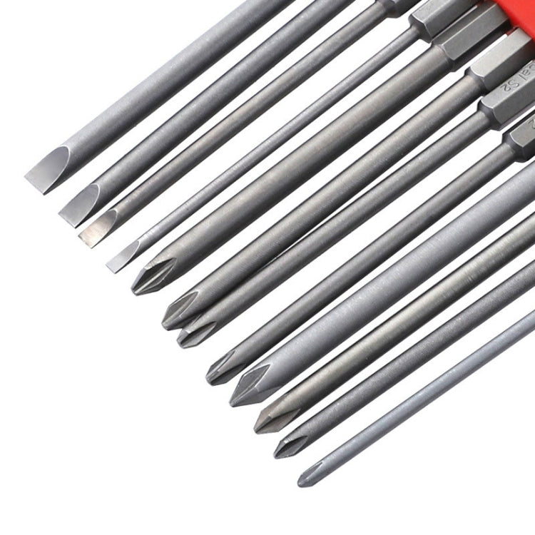 12 PCS / Set Screwdriver Bit With Magnetic S2 Alloy Steel Electric Screwdriver, Specification:2