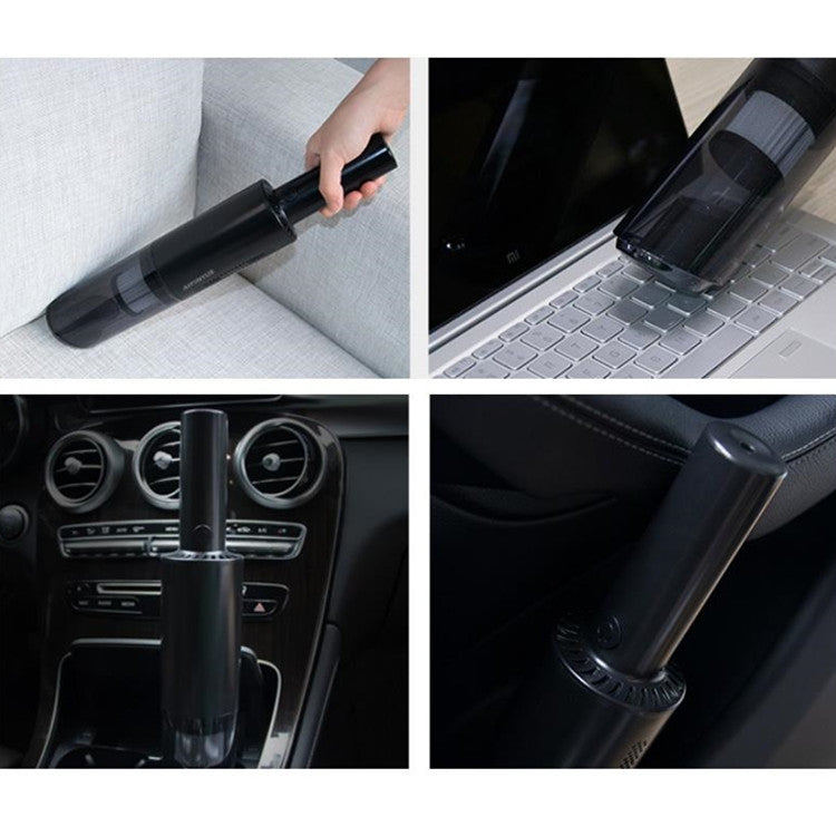 Dual-purpose Handheld Vacuum Cleaner for Car and Home, Model:Wired(White)