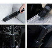 Dual-purpose Handheld Vacuum Cleaner for Car and Home, Model:Wired(White)