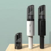 Dual-purpose Handheld Vacuum Cleaner for Car and Home, Model:Wired(White)