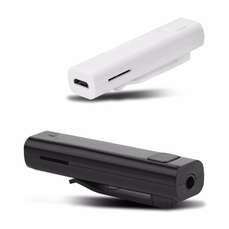 Bluetooth Receiver Smart Headphone Voice Translator 26 Multi-language Travel Business TF Card Voice Text Interpreter Earphone(White)
