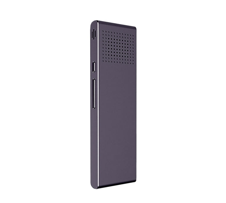 T8 Pocket Language Translator Voice 30 Languages Two Way Real Time Intercom Portable Translator For Personal Learning Travelling Black