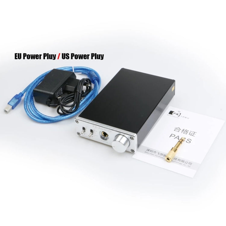 FX-AUDIO DAC-X6 Fever HiFi Fiber Coaxial USB Amp Digital Audio DAC Decoder 24BIT/192(Black)
