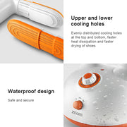 Retractable Shoe Dryer 220V Electric Dryer for Shoe Boot Glove to Deodorant Sterilization(White)