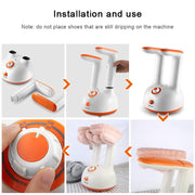 Retractable Shoe Dryer 220V Electric Dryer for Shoe Boot Glove to Deodorant Sterilization(White)