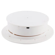 20cm 360 Degree Electric Rotating Turntable Display Stand Photography Video Shooting Props Turntable, Load 1.5kg, Powered by Battery(White)