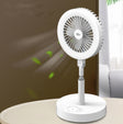 Home Fan Lamp Desktop Telescopic Floor Multi-function Rechargeable Fill Light Bracket - Selfie Light by PMC TechLife | Online Shopping South Africa | PMC TechLife | Buy Now Pay Later Mobicred