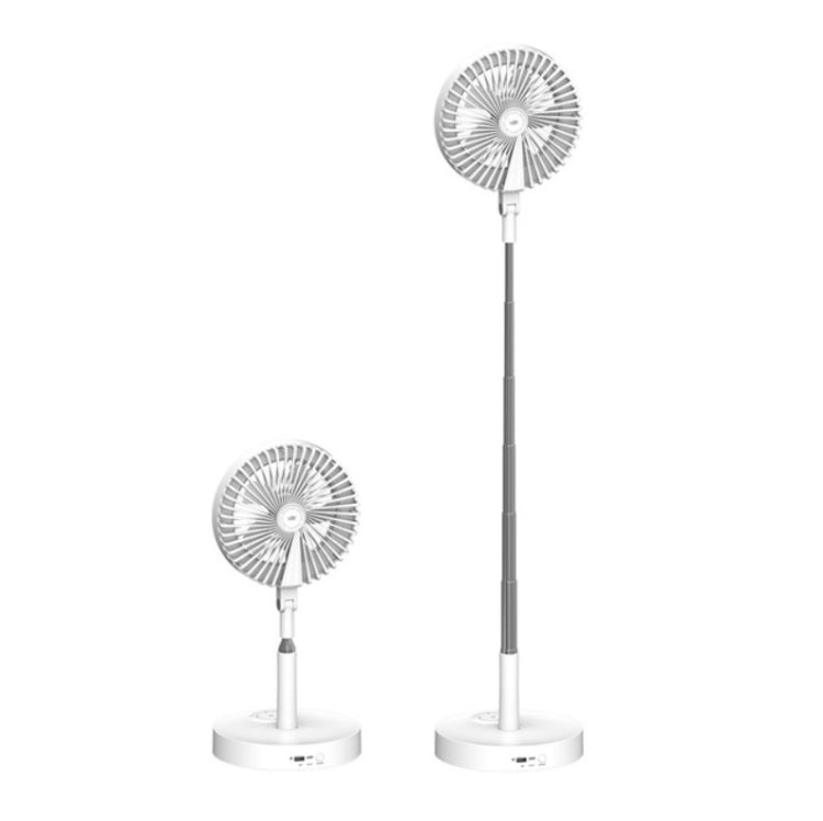 Home Fan Lamp Desktop Telescopic Floor Multi-function Rechargeable Fill Light Bracket