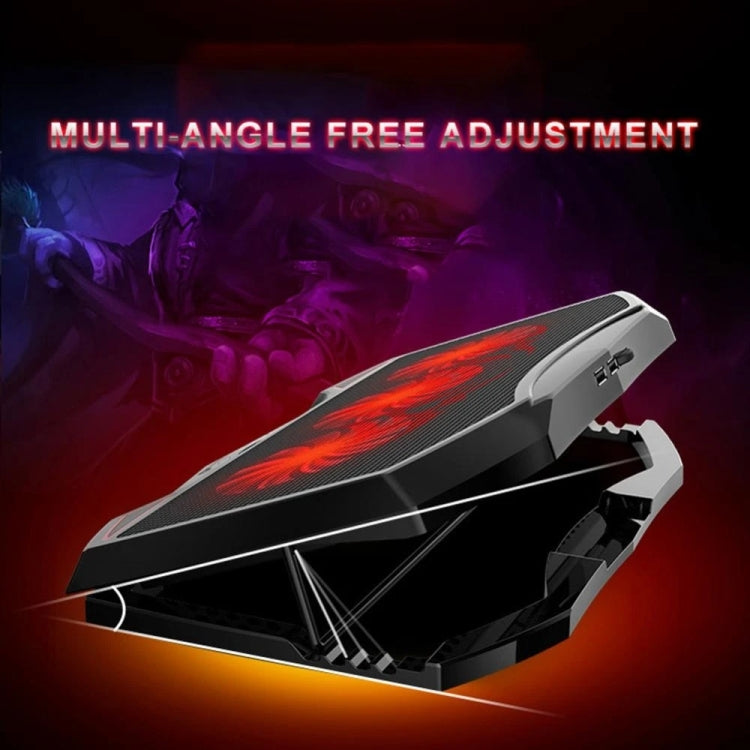 Notebook Radiator Multi-angle Adjustment Base, Specification:Black 220V