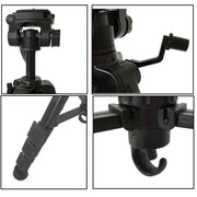 ET-668 Mobile Phone Camera Photography Tripod Live Support(Black)