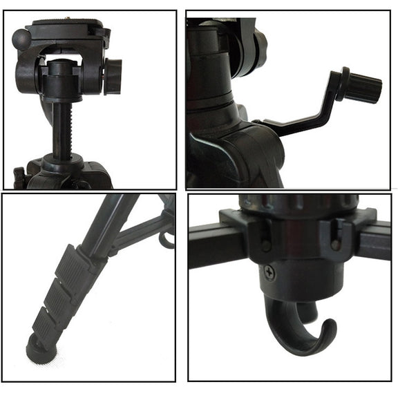 ET-668 Mobile Phone Camera Photography Tripod Live Support(Black)