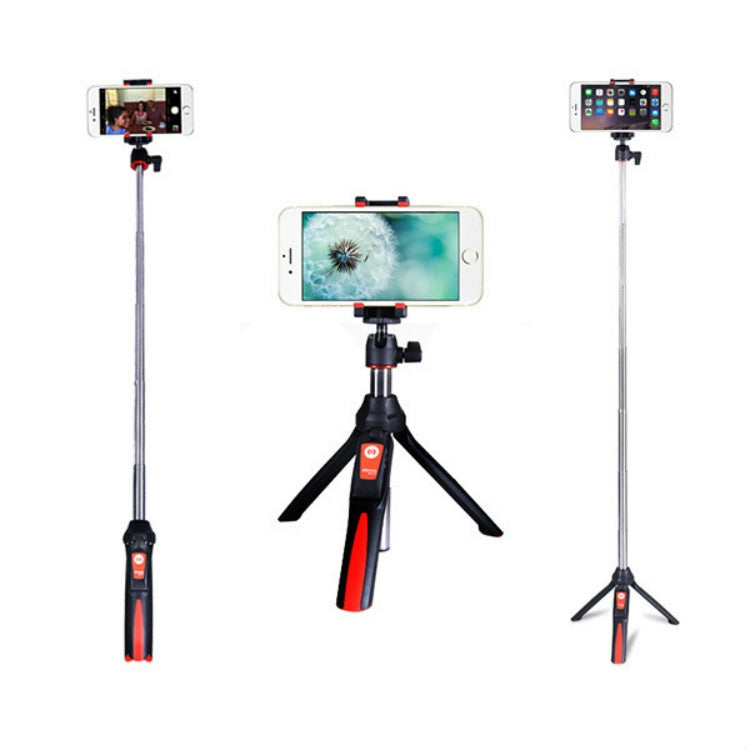 Benro MK10 Mobile Phone Live Bluetooth Remote Control Selfie Stick Tripod(White)