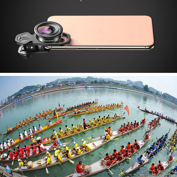 APEXEL APL-HB170 170 Degrees Ultra Wide Angle Professional HD External Mobile Phone Universal Lens