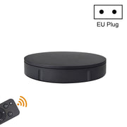 30cm Remote Control Speed Electric Turntable Sample Display Stand, Specification:EU Plug(Black)