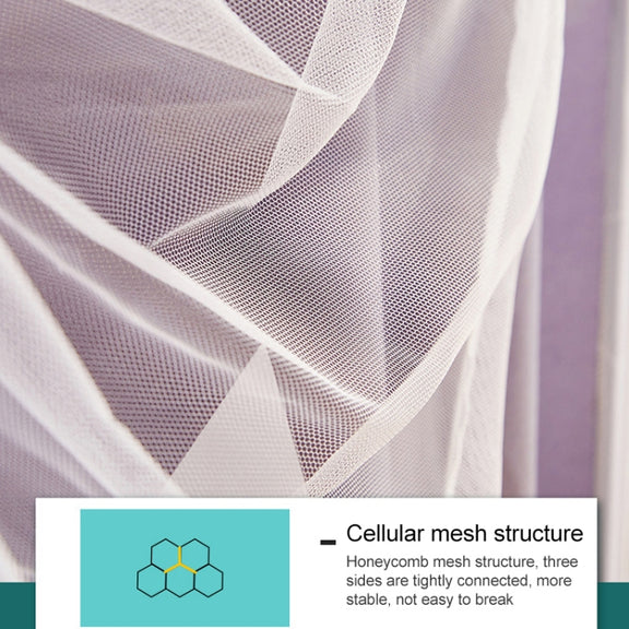 Home Free Installation Thickened Encryption Dustproof Mosquito Net, Size:200x220 cm(Full Bottom Green)