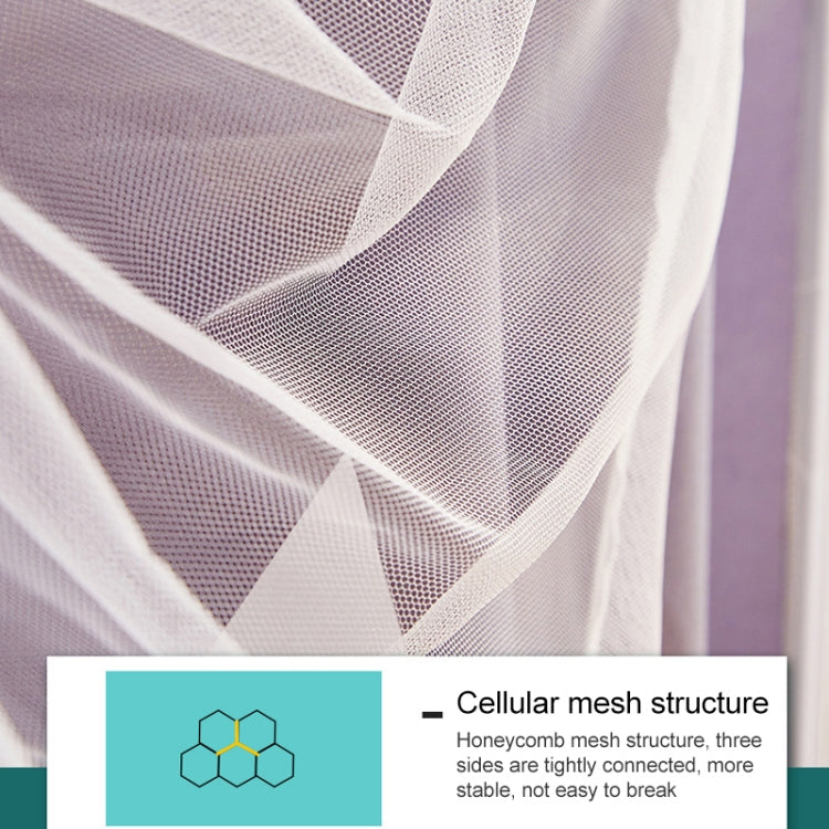 Home Free Installation Thickened Encryption Dustproof Mosquito Net, Size:200x220 cm(Full Bottom Green)