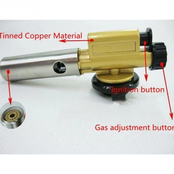 Butane Gas Electronic Ignition Gun for Outdoor Camping Picnic BBQ Welding