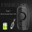 Bicycle Lock Anti-theft Anti-lost USB Charging Wireless Remote Control Vibration Alarm Detector Sensor - Bicycle Locks & Bicycle Pumps by PMC TechLife | Online Shopping South Africa | PMC TechLife | Buy Now Pay Later Mobicred