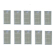 10 Pcs/ Set HEPA Filter for CHUWI V3 iLife X5 V5 V3 + V5PRO CR120 - For ILIFE Accessories by PMC TechLife | Online Shopping South Africa | PMC TechLife | Buy Now Pay Later Mobicred