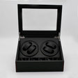 4+6 Automatic Rotation Leather Watch Winder Storage Display Case Box - free shipping - PMc TechLife - Order now!