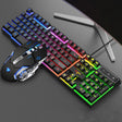 X-L SWAB GX50 Computer Manipulator Feel Wired Keyboard + Macro Programming Mouse, Color： Black Mixed Light - free shipping - PMC TechLife - Order now!