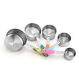 5 in 1 Stainless Steel Measuring Spoon Set Coffee Spoon Baking Kitchen Gadget, Style:Measuring Cup(Color) - Coffee Tools by PMC TechLife | Online Shopping South Africa | PMC TechLife | Buy Now Pay Later Mobicred