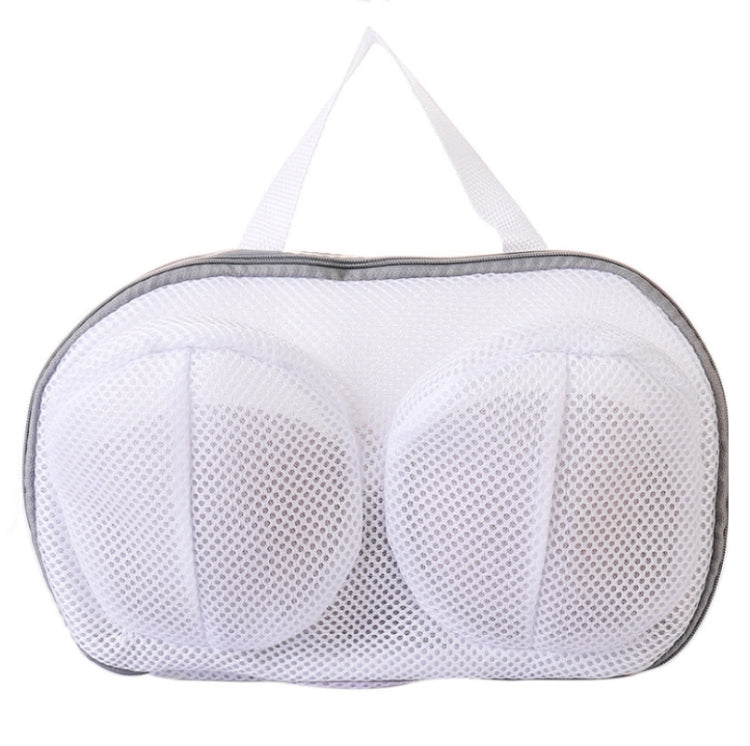 Mesh Bra Laundry Bag Underwear Pouch Travel Organizer Bags(Grey)