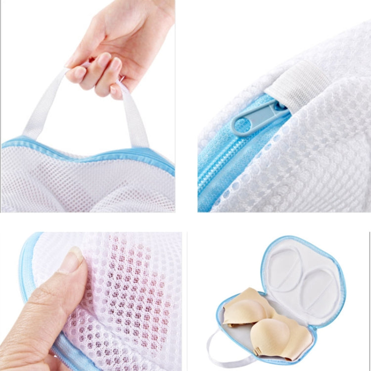 Mesh Bra Laundry Bag Underwear Pouch Travel Organizer Bags(Grey)