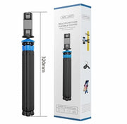 APEXEL APL-JJ07 Portable Hose Octopus Mini Mobile Phone Gopro Camera Selfie Live Stand(Blue Black)