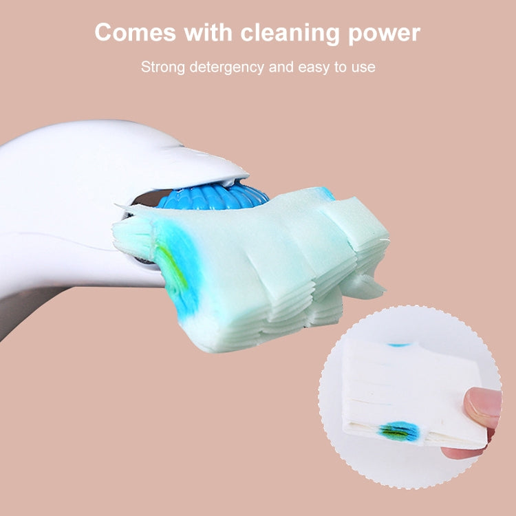 Disposable Toilet Brush Household Toilet Brush Detergent Replacement Core