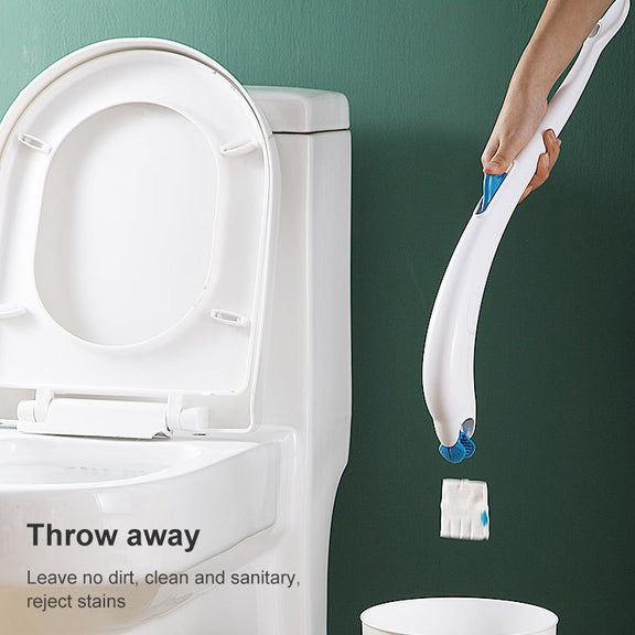 Disposable Toilet Brush Household Toilet Brush Detergent Replacement Core