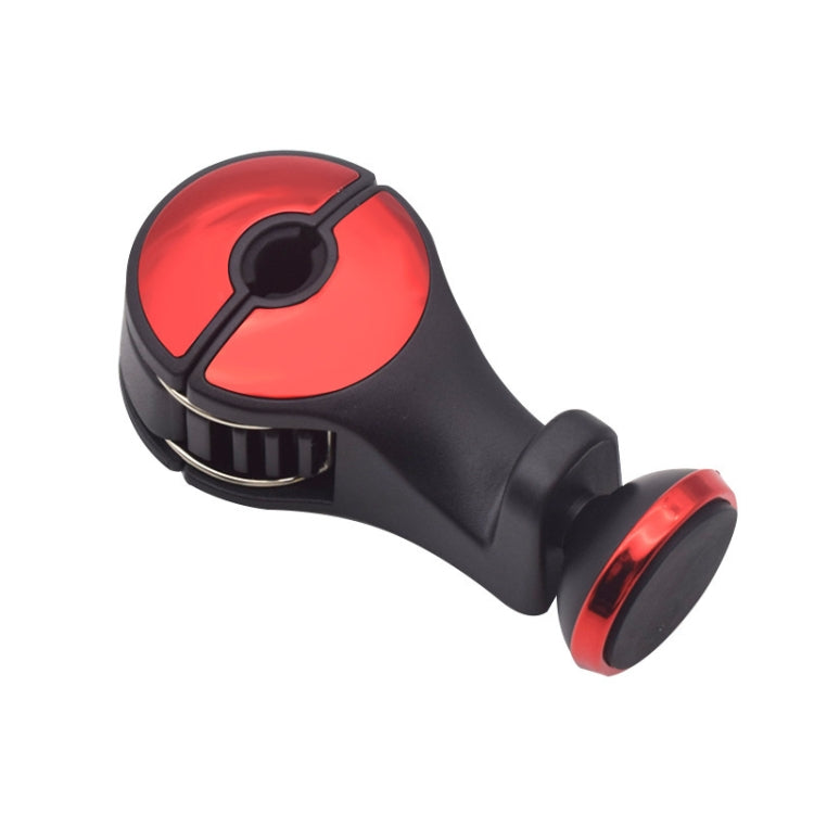 2 PCS Car Multifunctional Rear Headrest Mobile Phone Hook(Three Generation Magnetic Red)
